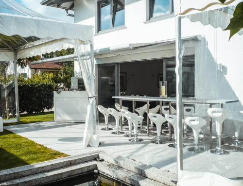 Gartenparty im eigenen Grün